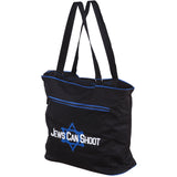 “Nothing says Never Again like an armed Jewish mother” Tote bag